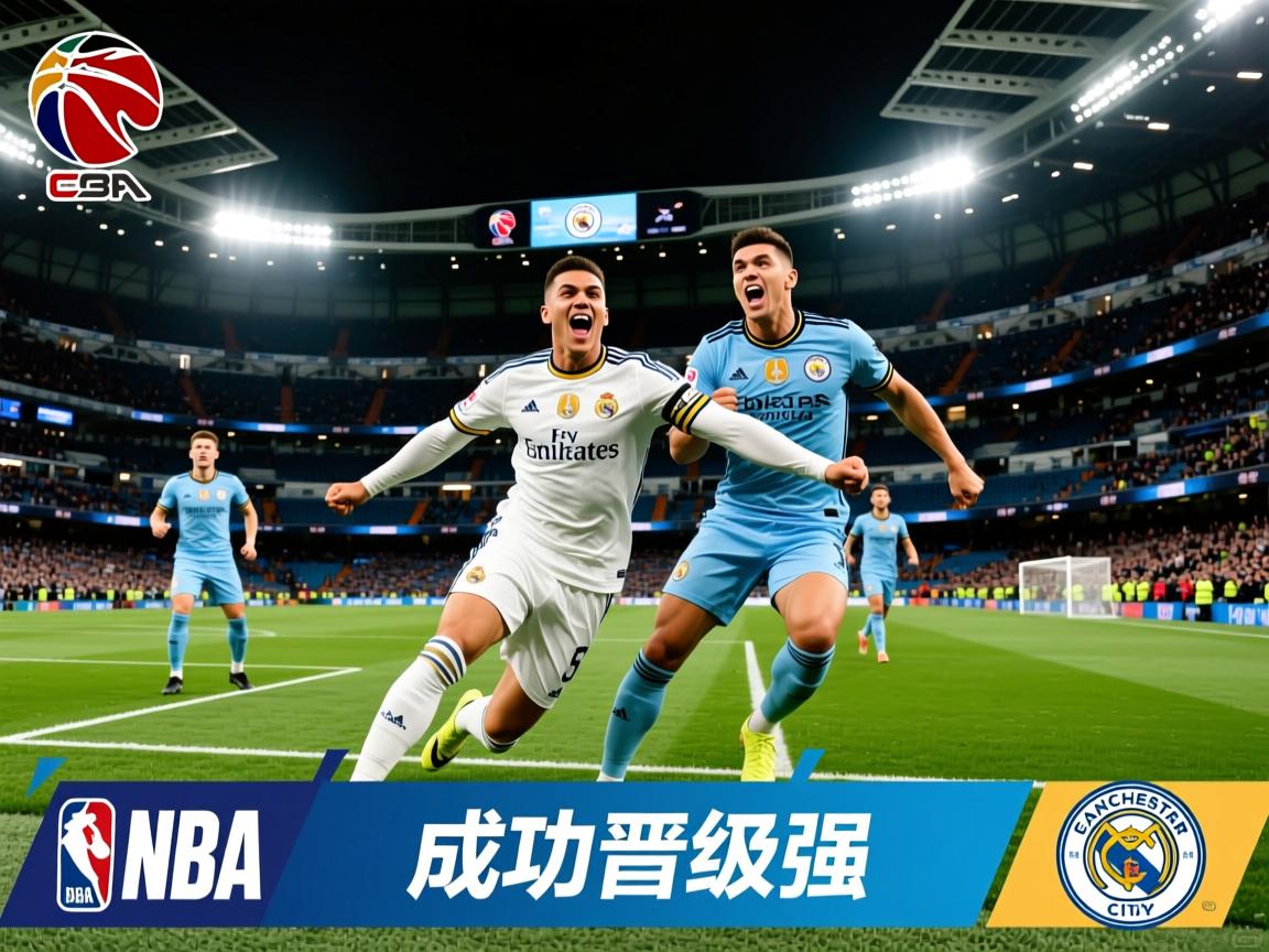 皇家马德里大胜曼城，成功晋级强  第2张