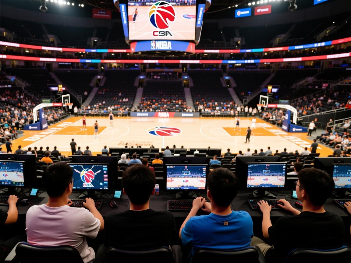 体育爱好者观看篮球比赛并积极参与  第4张