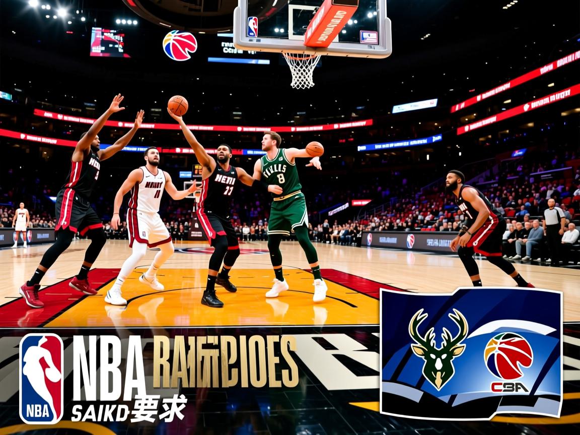 NBA季后赛热火取胜，将与雄鹿再战