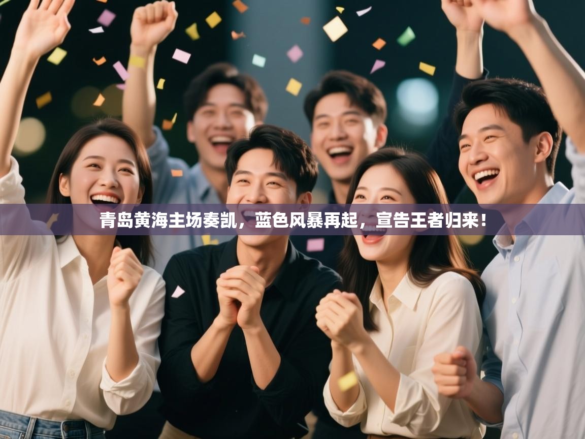 青岛黄海主场奏凯，蓝色风暴再起，宣告王者归来！  第1张